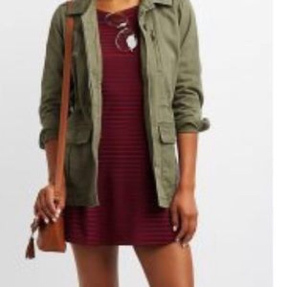 Charlotte Russe Utility Baby Girl Jacket size S